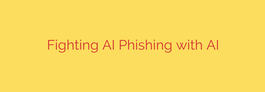 Fighting AI Phishing with AI