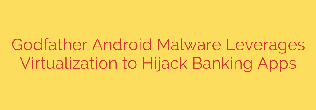 Godfather Android Malware Leverages Virtualization to Hijack Banking Apps