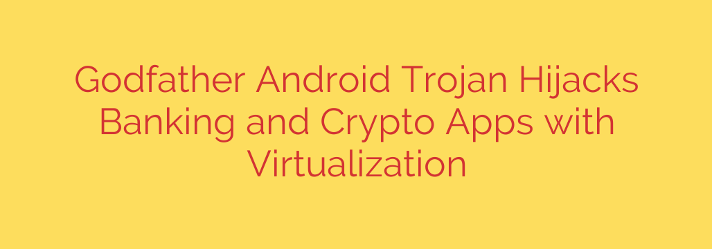 Godfather Android Trojan Hijacks Banking and Crypto Apps with Virtualization