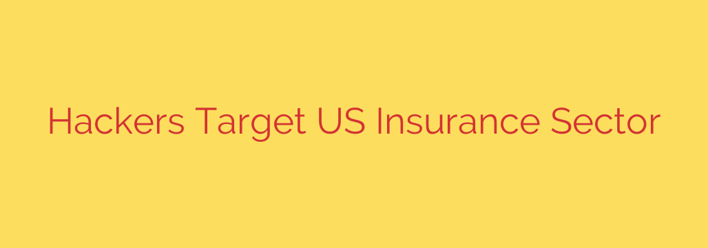Hackers Target US Insurance Sector