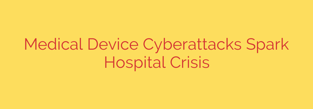 Medical Device Cyberattacks Spark Hospital Crisis