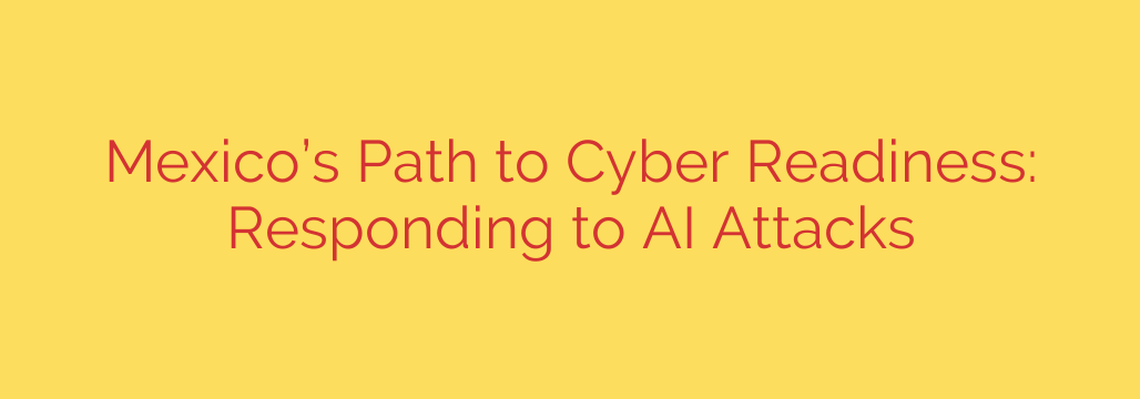 Mexico’s Path to Cyber Readiness: Responding to AI Attacks