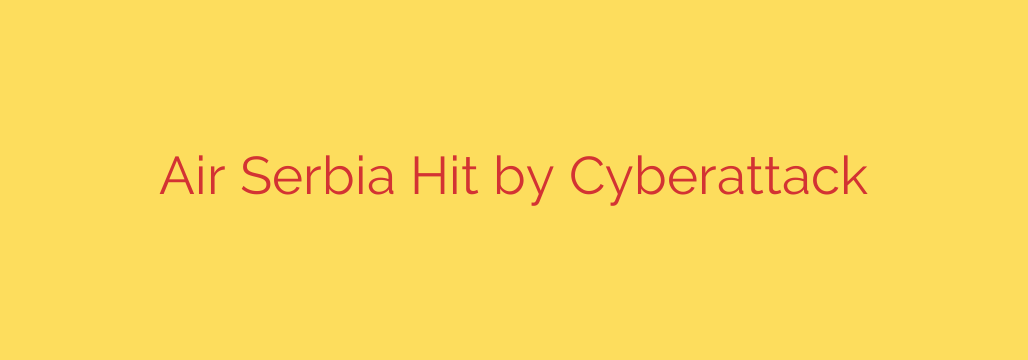 Air Serbia Hit by Cyberattack