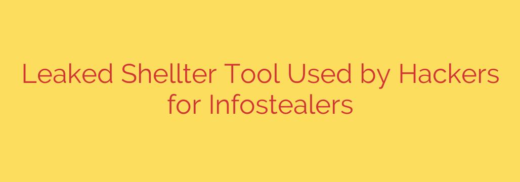 Leaked Shellter Tool Used by Hackers for Infostealers