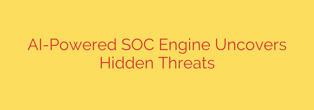 AI-Powered SOC Engine Uncovers Hidden Threats