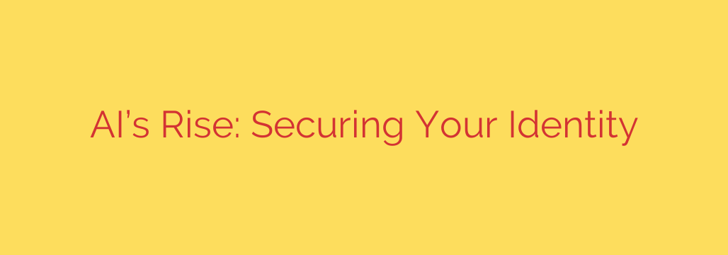 AI’s Rise: Securing Your Identity