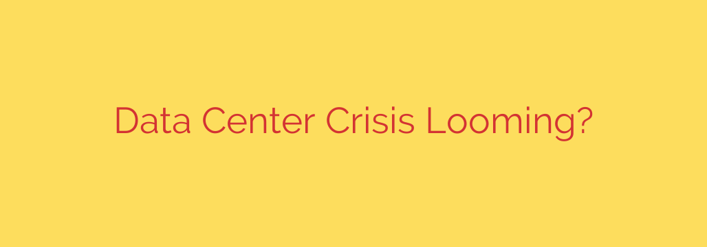 Data Center Crisis Looming?