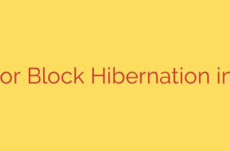 Disable or Block Hibernation in Fedora