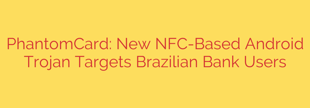 PhantomCard: New NFC-Based Android Trojan Targets Brazilian Bank Users