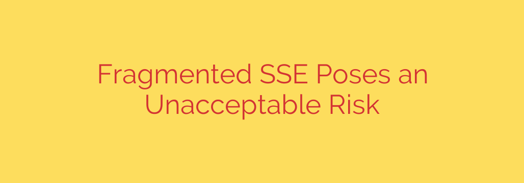 Fragmented SSE Poses an Unacceptable Risk