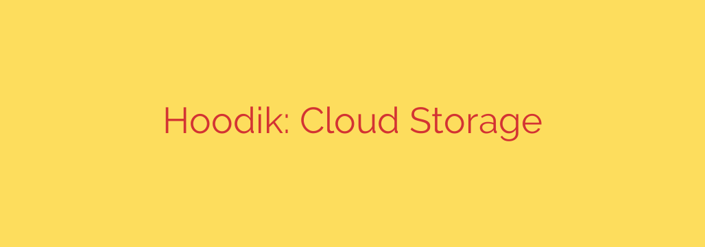 Hoodik: Cloud Storage