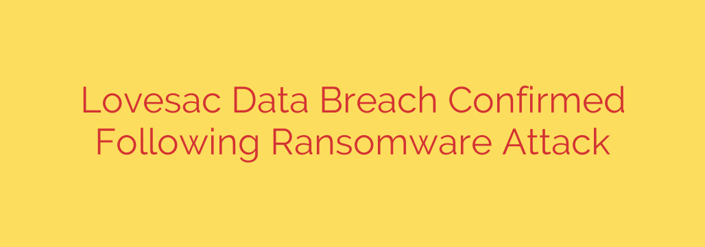 Lovesac Data Breach Confirmed Following Ransomware Attack