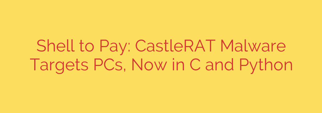 Shell to Pay: CastleRAT Malware Targets PCs, Now in C and Python