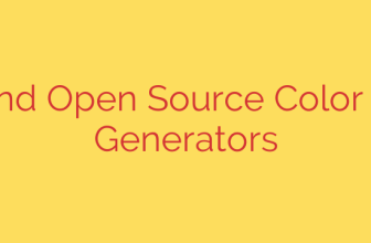 7 Free and Open Source Color Scheme Generators