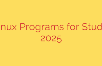 Best Linux Programs for Students in 2025