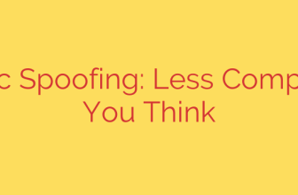 Biometric Spoofing: Less Complex Than You Think