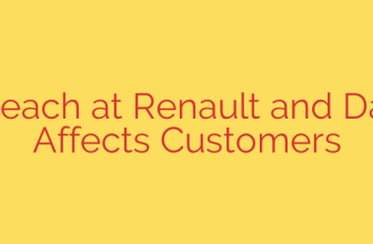 Data Breach at Renault and Dacia UK Affects Customers