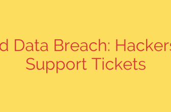 Discord Data Breach: Hackers Steal Support Tickets