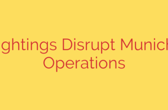 Drone Sightings Disrupt Munich Airport Operations