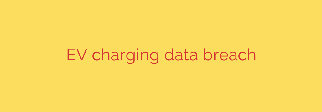 EV charging data breach