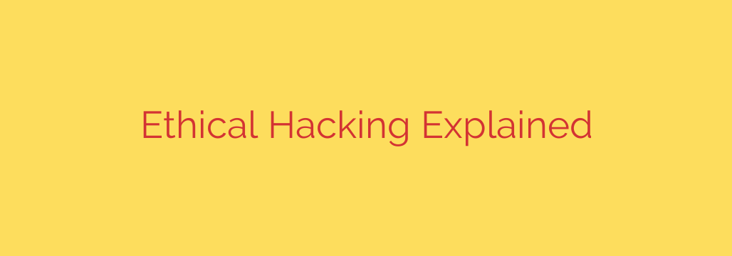 Ethical Hacking Explained