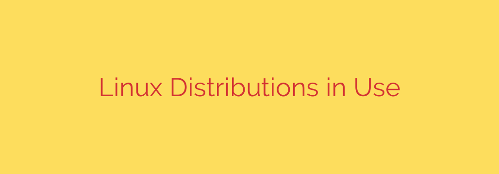 Linux Distributions in Use