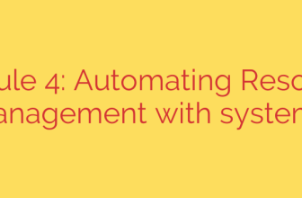 Module 4: Automating Resource Management with systemd