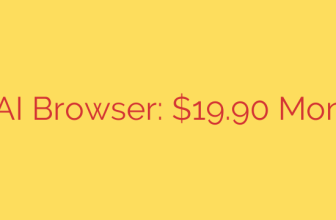 Opera’s AI Browser: $19.90 Monthly Fee