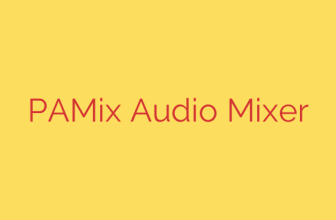 PAMix Audio Mixer
