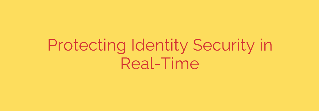 Protecting Identity Security in Real-Time