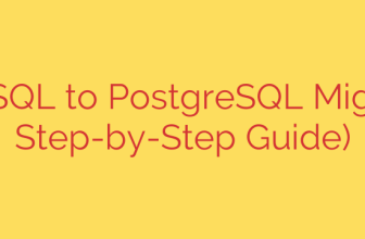 Safe MySQL to PostgreSQL Migration (A Step-by-Step Guide)