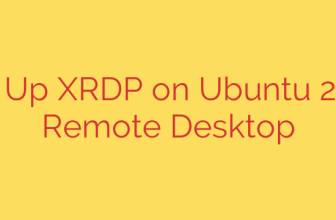Setting Up XRDP on Ubuntu 24.04 for Remote Desktop