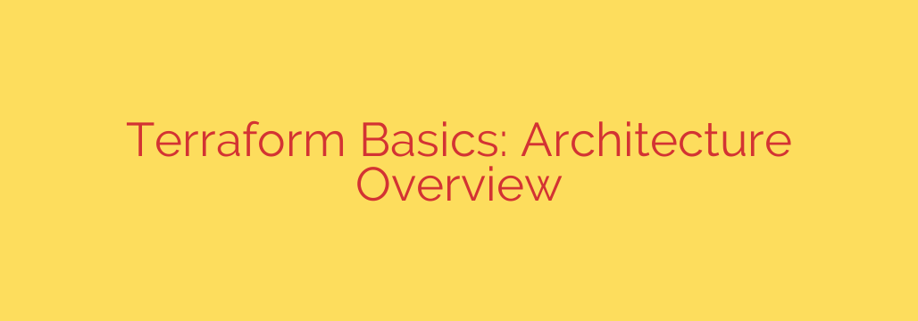 Terraform Basics: Architecture Overview