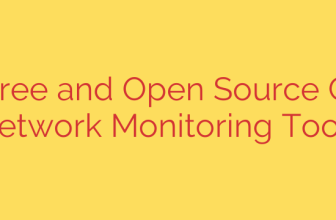 Top 8 Free and Open Source Console Network Monitoring Tools