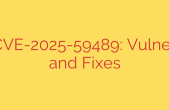 Unity CVE-2025-59489: Vulnerability and Fixes