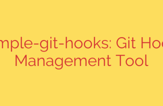 simple-git-hooks: Git Hook Management Tool