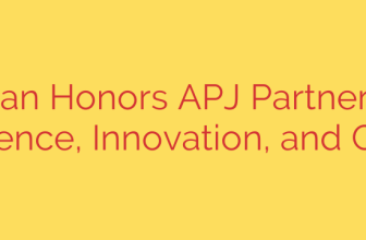 Appian Honors APJ Partners for Excellence, Innovation, and Growth