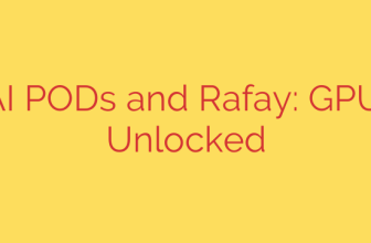 Cisco AI PODs and Rafay: GPU Cloud Unlocked