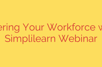 Empowering Your Workforce with AI: A Simplilearn Webinar