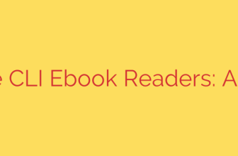 Free CLI Ebook Readers: A Trio