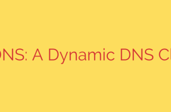 GoDNS: A Dynamic DNS Client