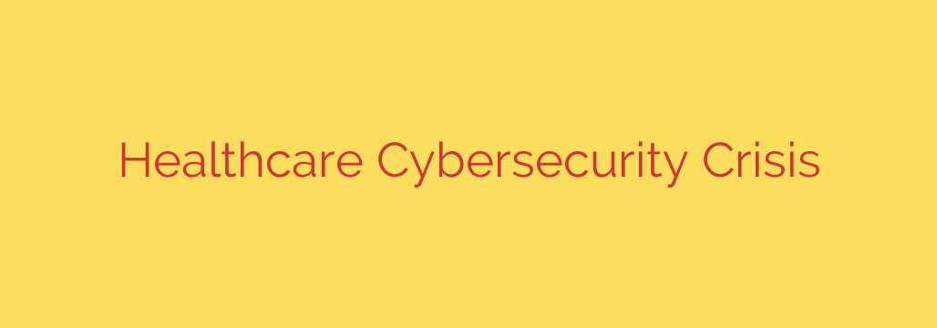 Healthcare Cybersecurity Crisis