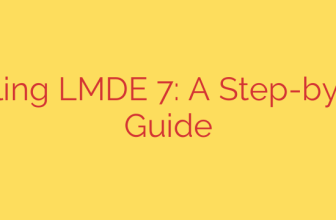 Installing LMDE 7: A Step-by-Step Guide