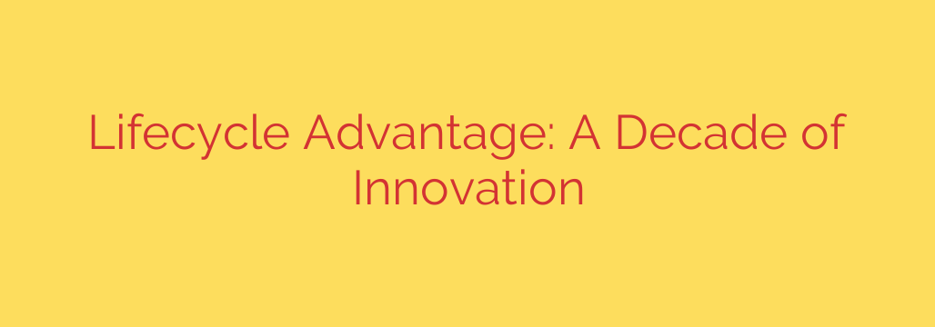 Lifecycle Advantage: A Decade of Innovation