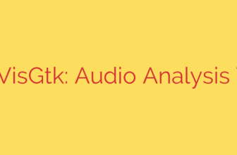 MasVisGtk: Audio Analysis Tool