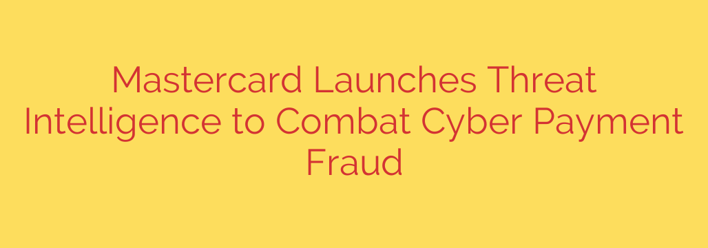 Mastercard Launches Threat Intelligence to Combat Cyber Payment Fraud