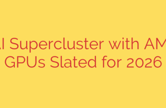 Oracle AI Supercluster with AMD MI450 GPUs Slated for 2026