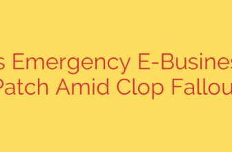 Oracle’s Emergency E-Business Suite Patch Amid Clop Fallout