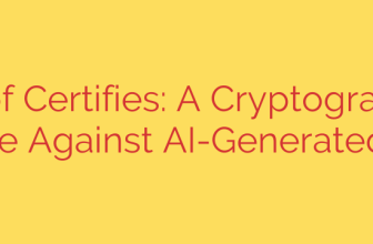 Proof Certifies: A Cryptographic Defense Against AI-Generated Fraud