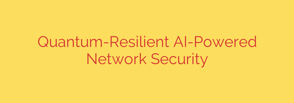 Quantum-Resilient AI-Powered Network Security